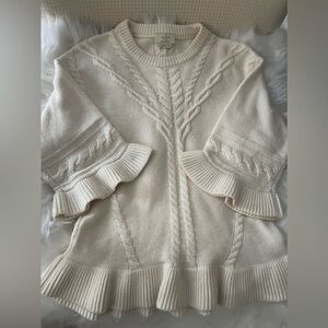 KATE SPADE OFF WHITE SWEATER SIZE XS/S
